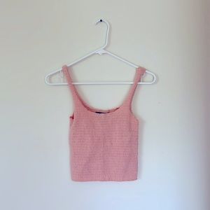 Womens cropped tank top